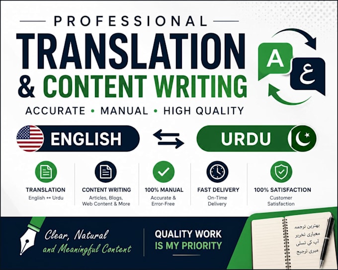 do translation in english urdu and sindhi