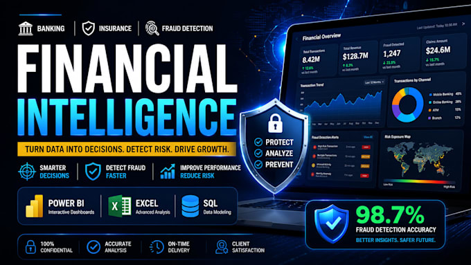 provide banking, insurance and fraud detection data analytics