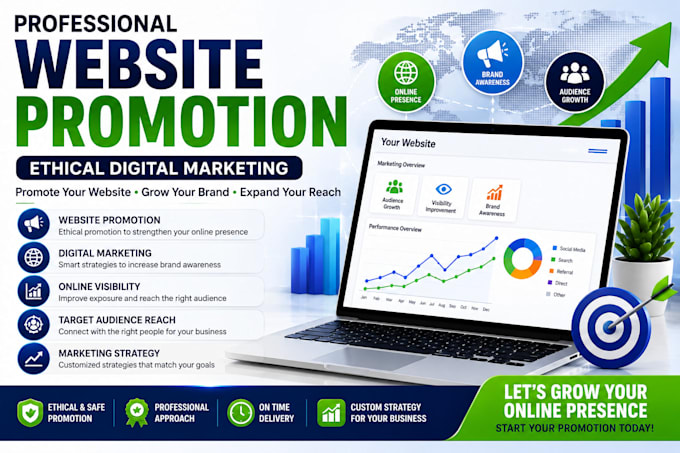 professionally promote your website with ethical digital marketing