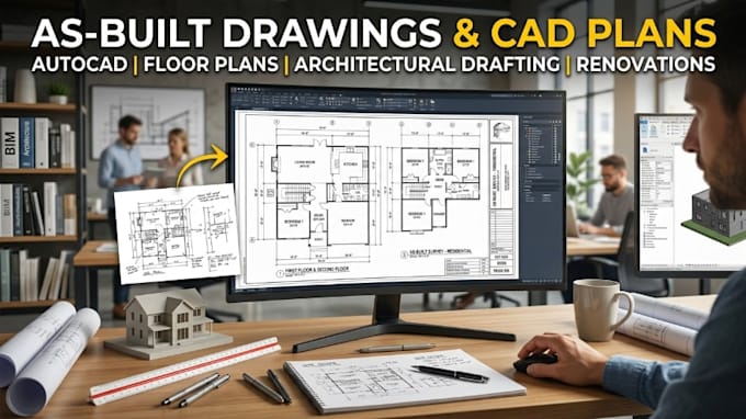 create accurate building drawings from site measurements