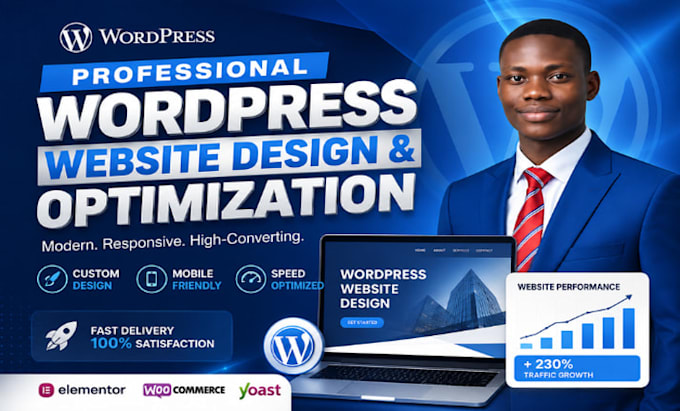 build wordpress website design business website development redesign wordpress