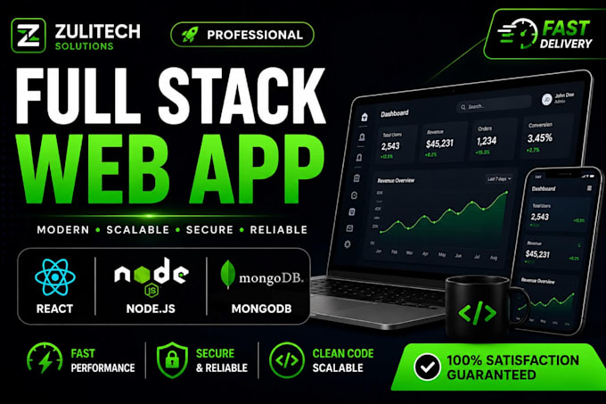 build full stack mern web apps with react nodejs and mongodb