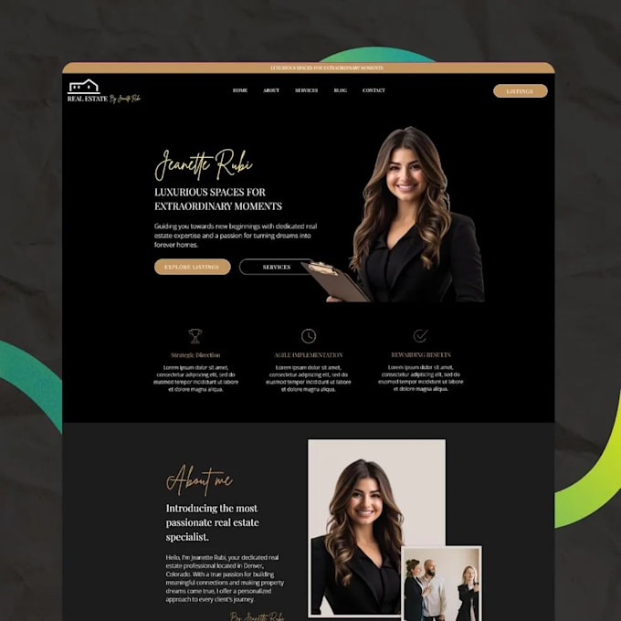 create a wix studio website, develop or redesign it