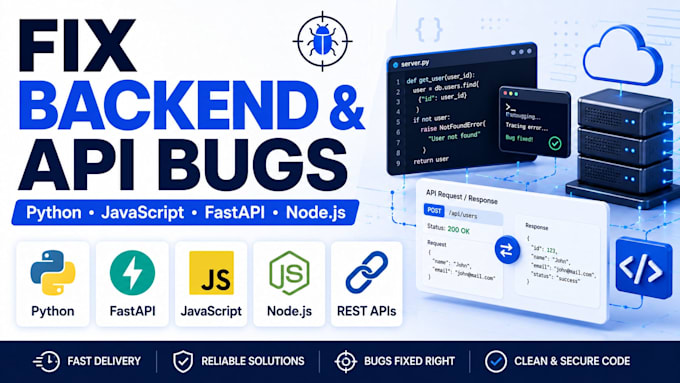 debug and fix backend API issues