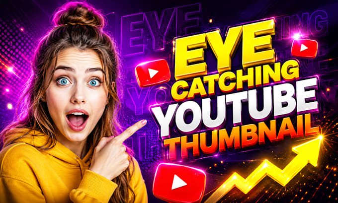design the creative youtube thumbnail