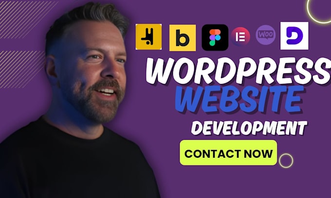 develop wordpress website with brick,breakdance and divi builder