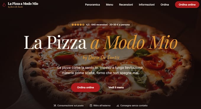 develop a modern website for you