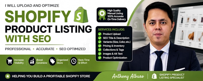 upload and optimize shopify product listings with SEO