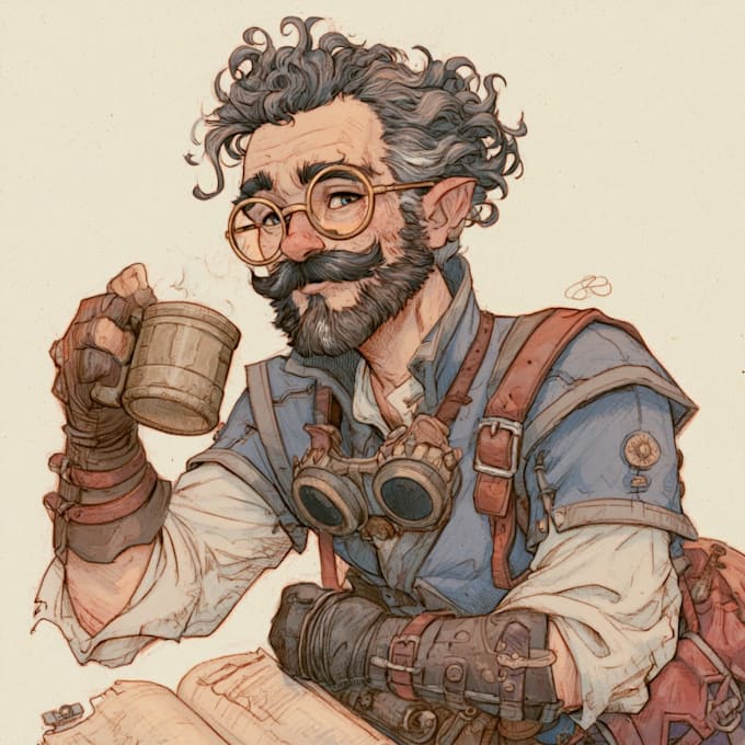 dnd character or dnd character design