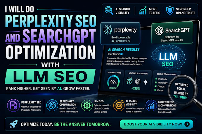do perplexity SEO and searchgpt optimization with llm