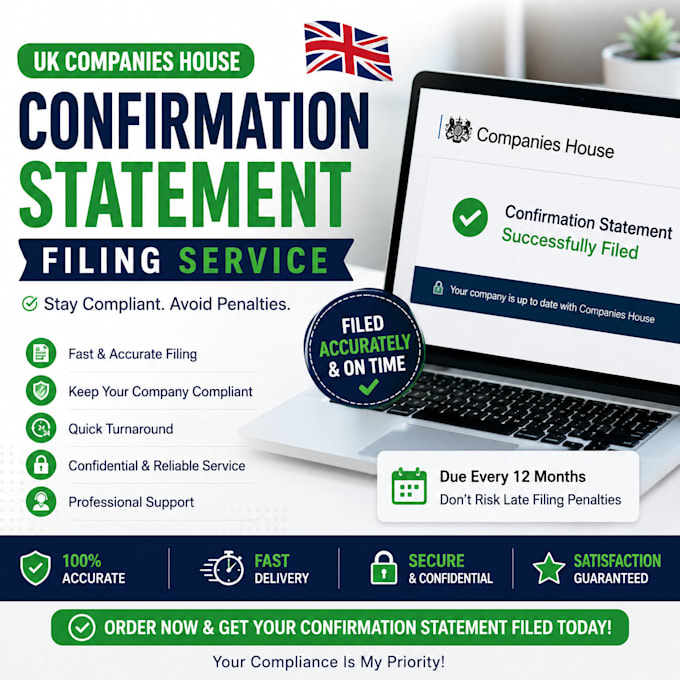 file your UK confirmation statements accurately