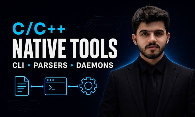 build fast c cpp cli tools, file parsers and system daemons