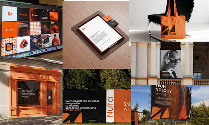 design technology, digital, tech, icon, app logo and branding kit