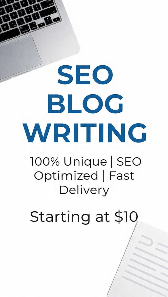 write SEO blog article and website content
