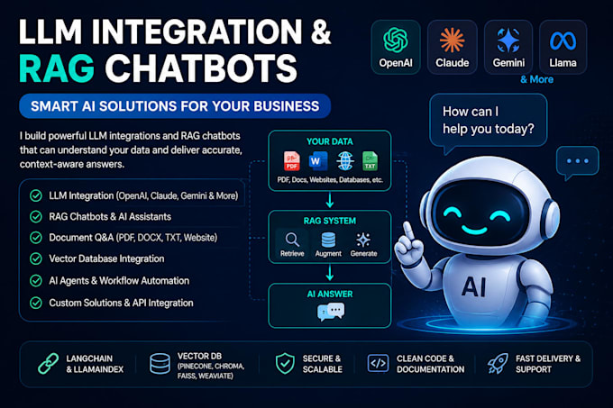 build rag chatbots and llm integrations