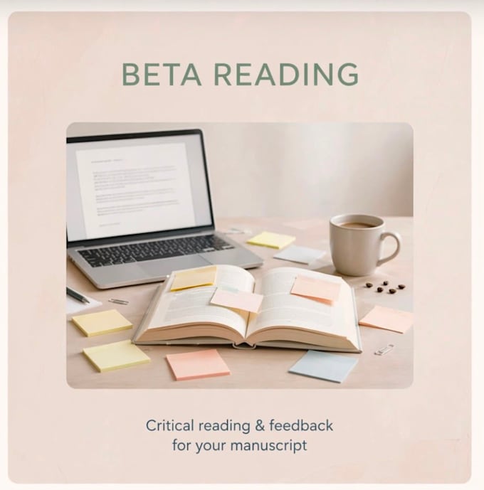 beta read your novel and provide honest feedback