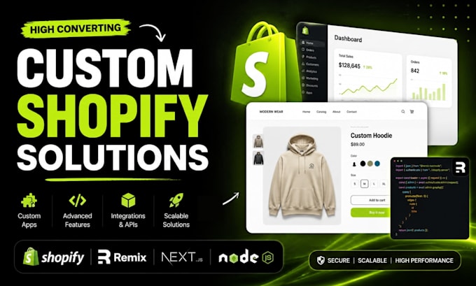 develop custom shopify apps, features and ecommerce solutions
