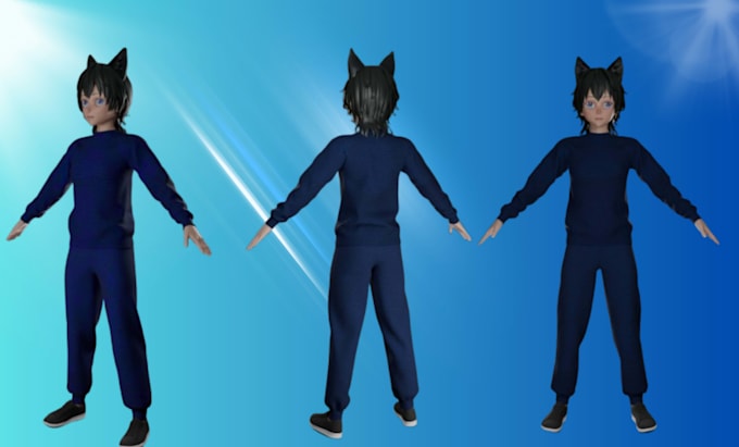 design and animate high quality vrchat avatars