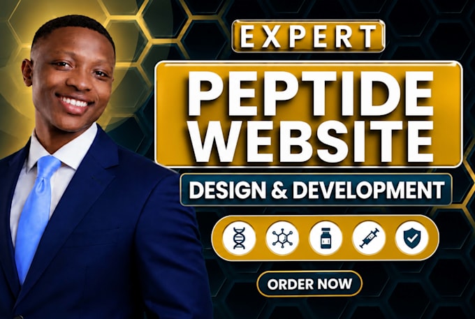 peptide wordpress website, research peptide, supplement website, woocommerce