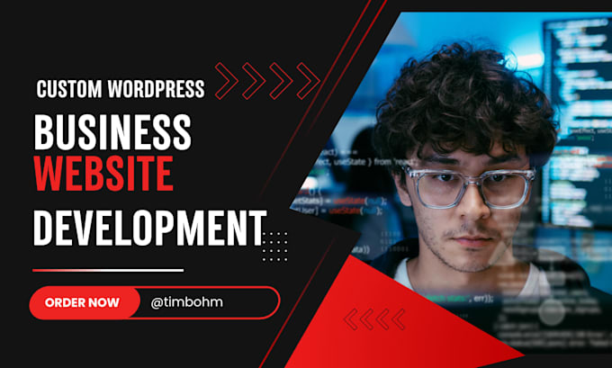 do custom wordpress website, redesign, design wordpress blog or business website