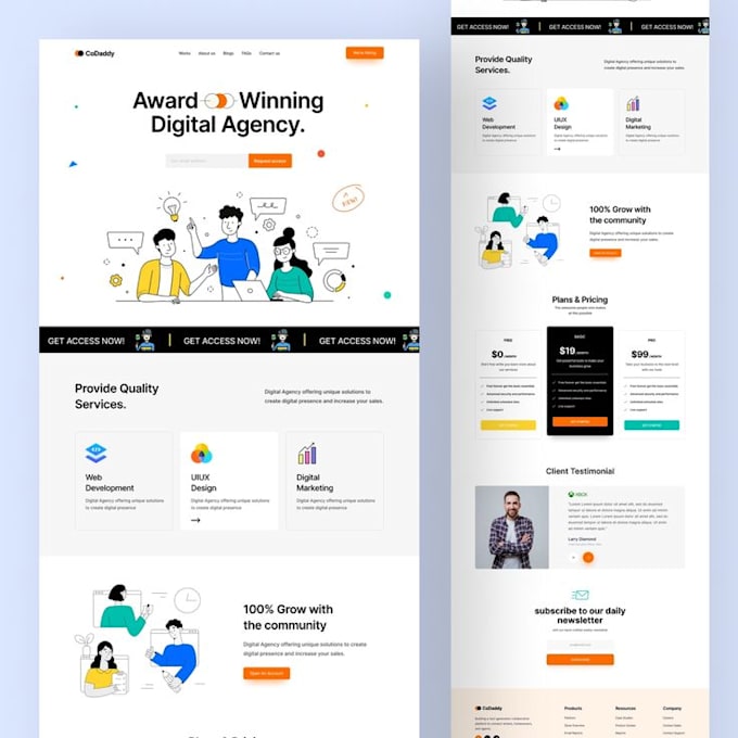 well make you a professional website