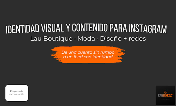 social media content design with a brand system