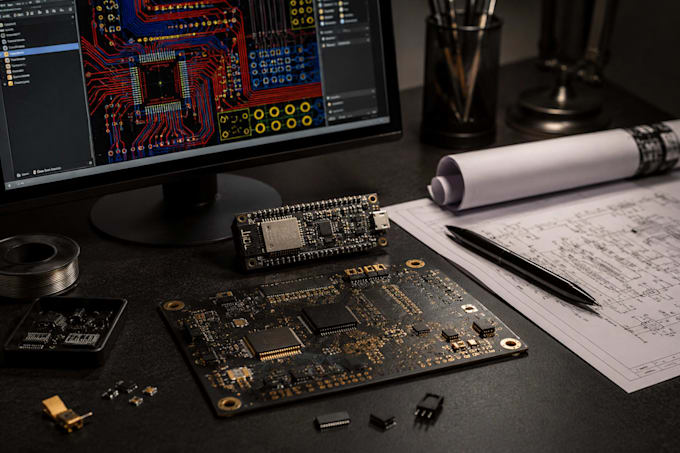 design professional stm32 or esp32 pcb layout ready for manufacturing