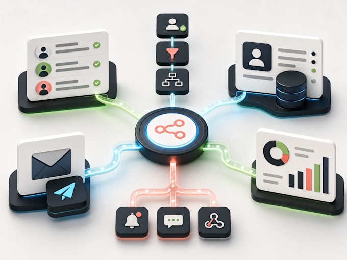 fix or build your n8n CRM and API automation