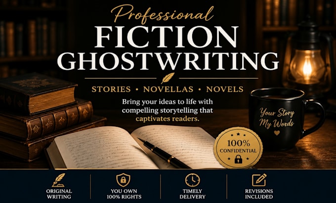 ghost write your fiction novel