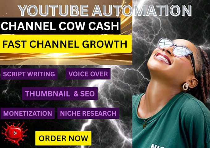 create a faceless youtube cash cow channel with SEO