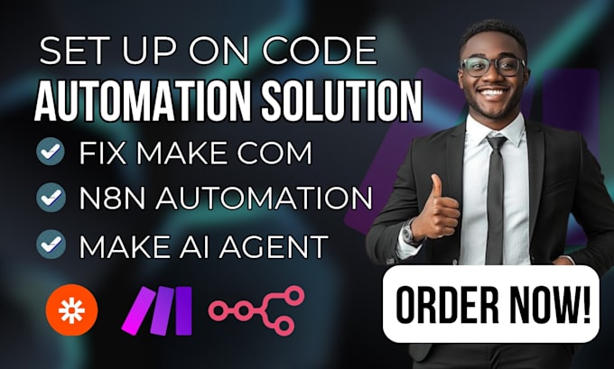 fix make com, made com, setup make com automation, make automation, make expert