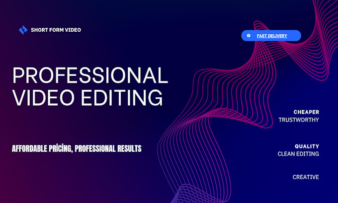 edit engaging tiktok, instagram reels, youtubeshorts