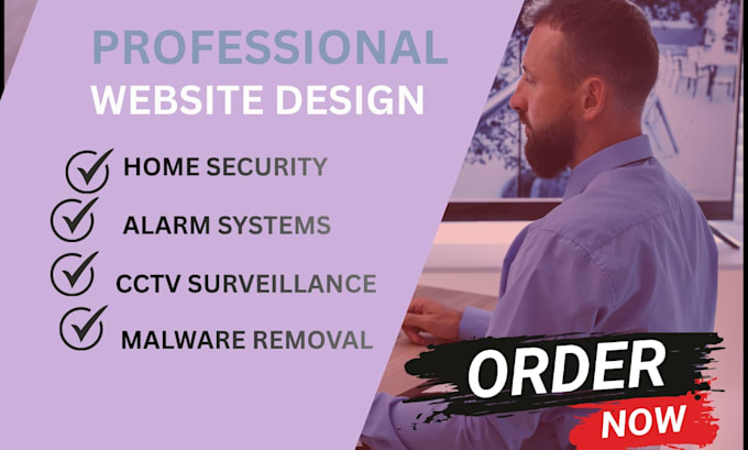 build security website, cctv website, guard service, alarm system site