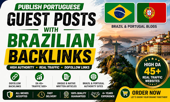 publish portuguese guest posts with brazilian backlinks