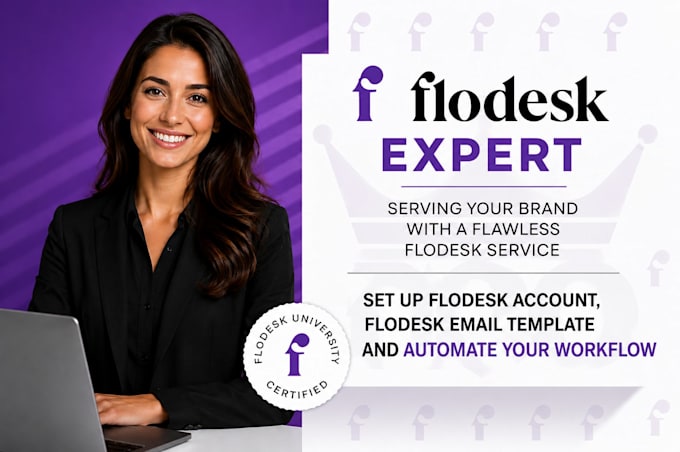 set up flodesk account, flodesk email template and automate your workflow