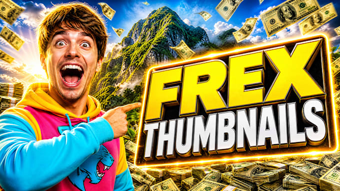 create premium youtube thumbnails with high CTR