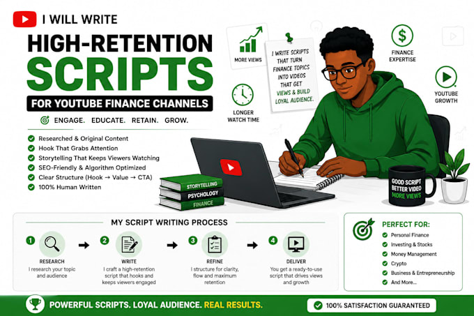 write engaging youtube scripts using storytelling
