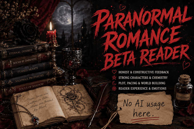 beta read your paranormal romance beta reader with feedback