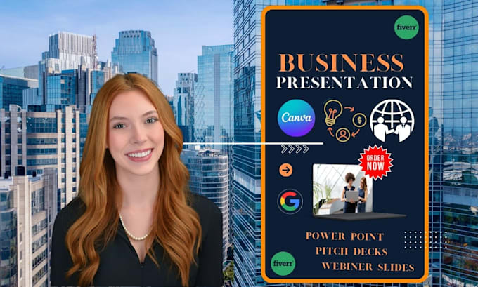 design quality canva slides, powerpoint webiner slides