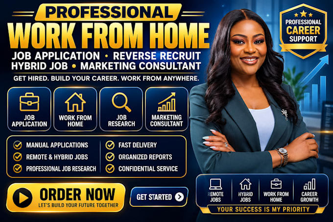 do work from home, job application, marketing consultant