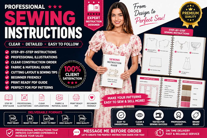 make your sewing pattern garment pattern and pattern grading in cad dxf and PDF