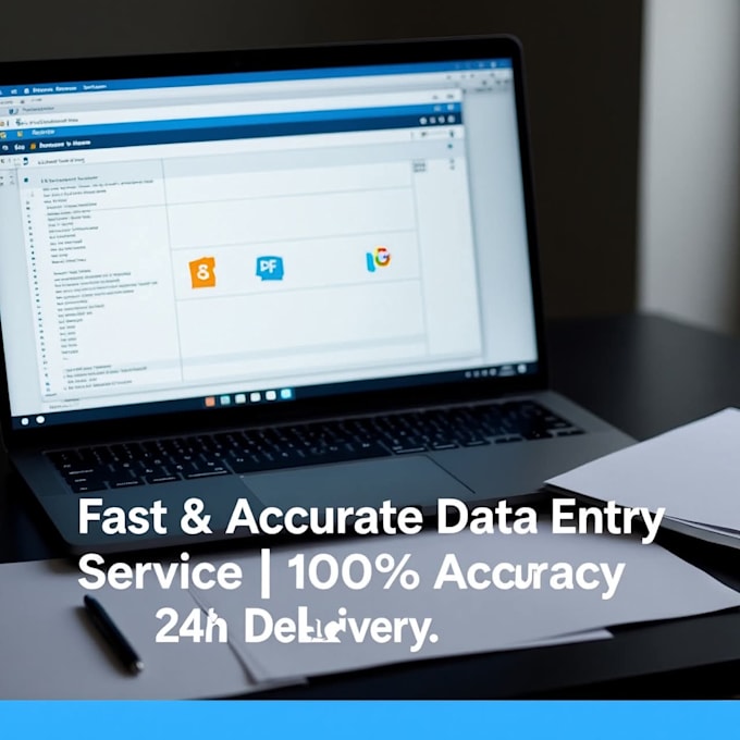 do data entry, pdf to excel, excel typing