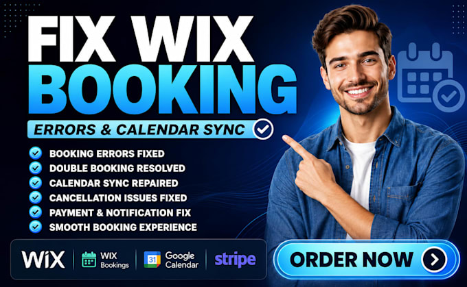fix wix booking error wix appointment booking calendar sync cancellation