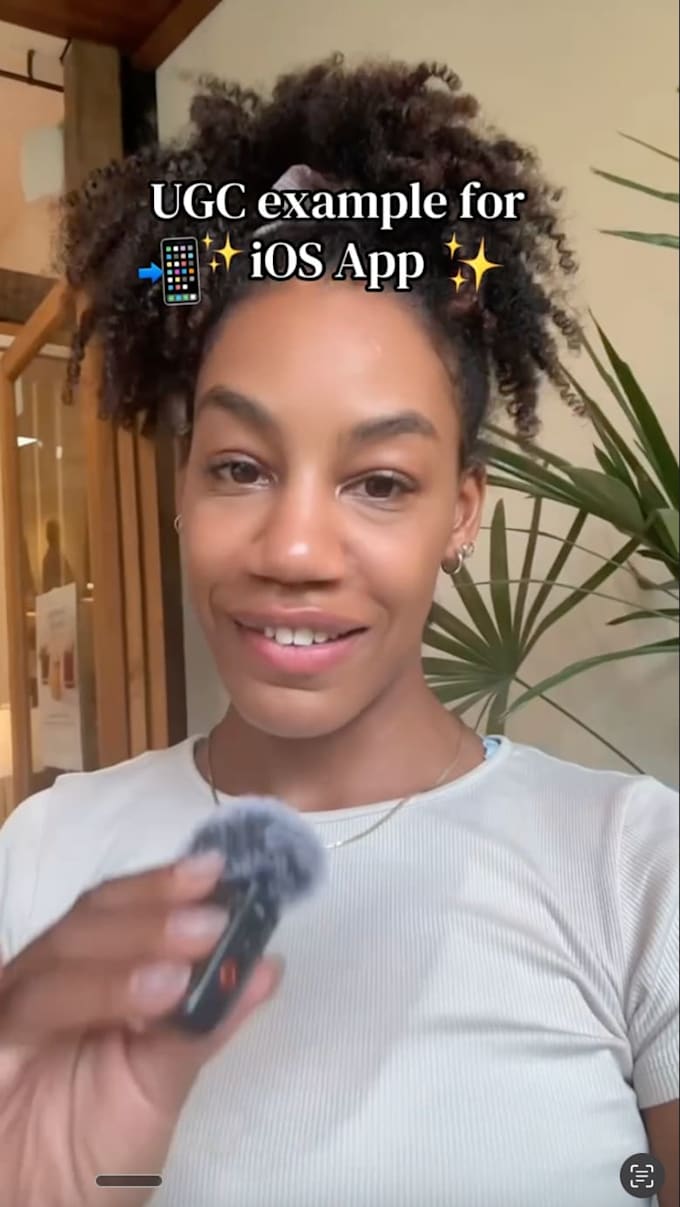 female spokesperson ugc video for your business ig reel, tik tok