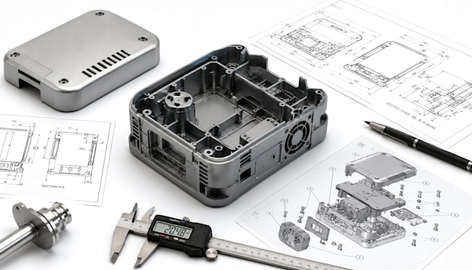design product, 3d cad models, technical drawings and prototypes