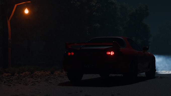 animate cinematic 3d vehicle and mechanical assets
