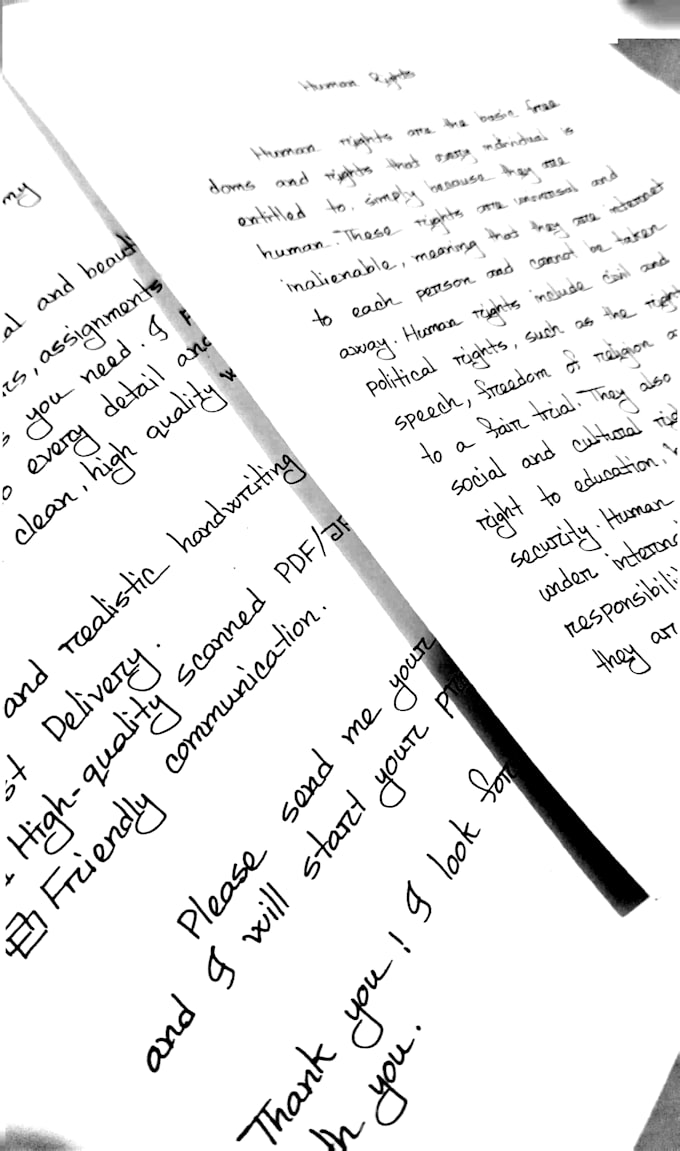 write beautiful personalized handwritten letters notes and cards