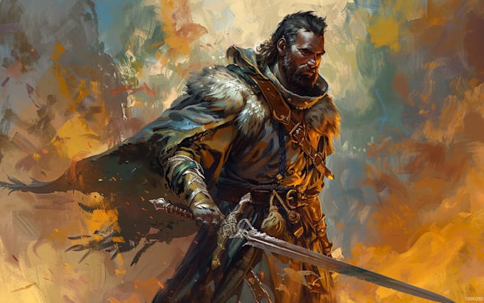 fantasy character art and fantasy character art