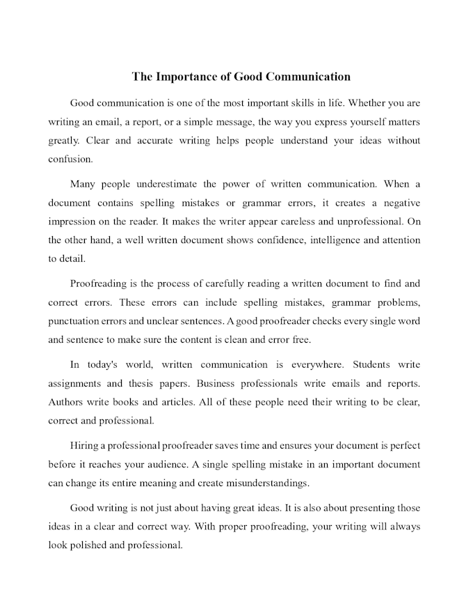 proofread and correct spelling and grammar errors in your document or book