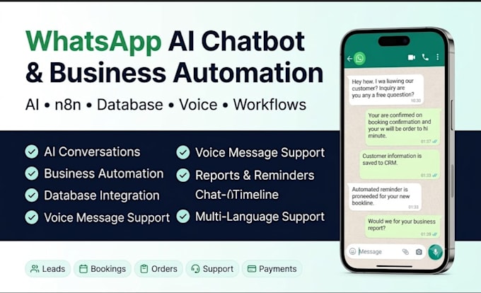 build a whatsapp ai chatbot with n8n automation